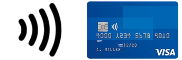 image of contactless card